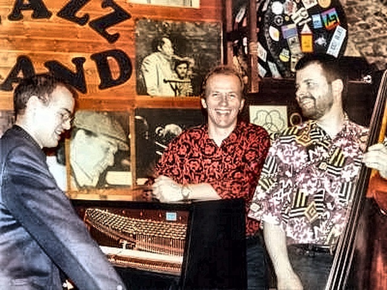Frank Muschalle, Daniel Gugolz und Peter Müller im Jazzland