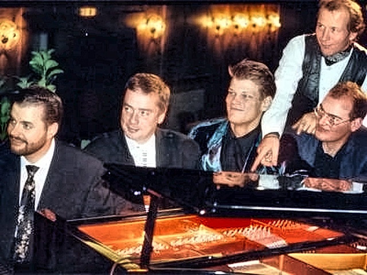Cover-Session für „Great Boogie Woogie News“