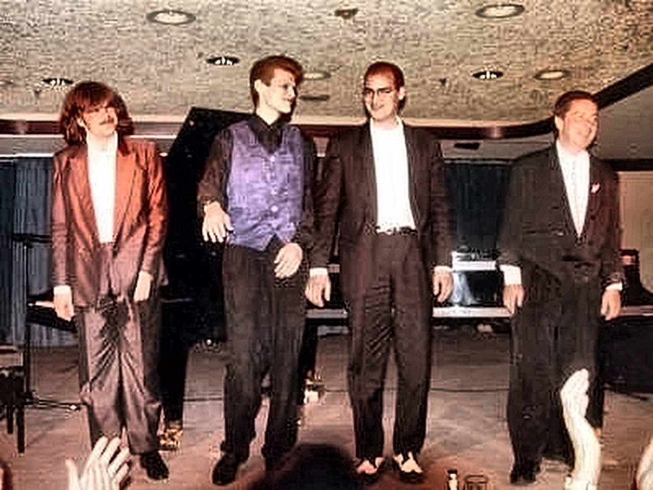 Axel Zwingenberger, Martin Pyrker, Tibor Grasser und Frank Muschalle in Nürnberg